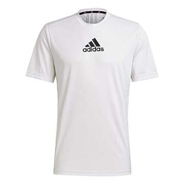 adidas Men's Primeblue Designed 2 Move Tee - Athletic Comfort