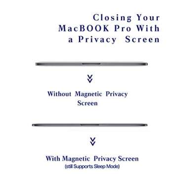 Magnetic Privacy Screen for MacBook Pro 13 Inch
