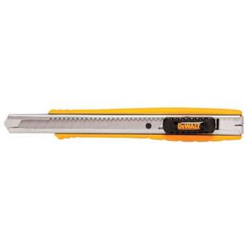 DeWalt DWHT10037 9mm 13-Cuttng Points Heavy-Duty Single Blade Snap-Off Knife