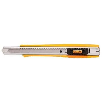 DeWalt DWHT10037 9mm 13-Cuttng Points Heavy-Duty Single Blade Snap-Off Knife