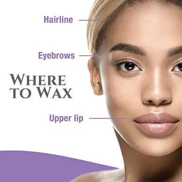 Satin Smooth EZ Grip Waxing Strips for Perfect Brows