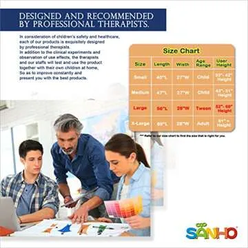 SANHO Dynamic Movement Sensory Body sock, Large, 9-12 years old, 56''HX28''W, Good for Height:52"-61",Updated Version,Orange