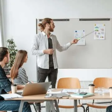 Thinp 5Pcs Retractable Finger Pointer Sticks for Teachers