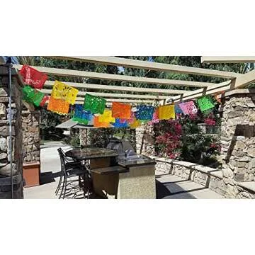 Papel Picado Banner - Large 15ft Mexican Party Decor