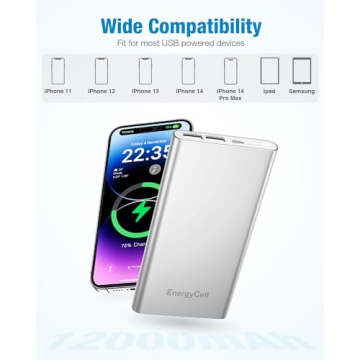 EnergyCell Pilot 4GS Portable Charger with Fast Dual Output