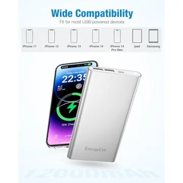 EnergyCell Pilot 4GS Portable Charger with Fast Dual Output