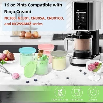 VanlonPro 16 oz Ice Cream Containers - Fun & Functional