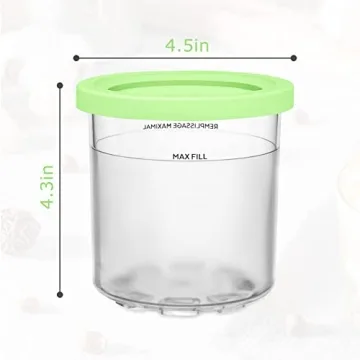VanlonPro 16 oz Ice Cream Containers - Fun & Functional