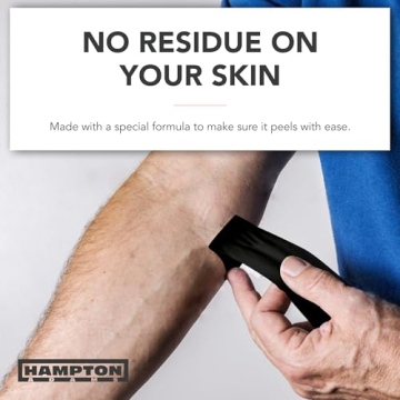 Hampton Adams Athletic Tape - Strong, Easy Tear & No Residue