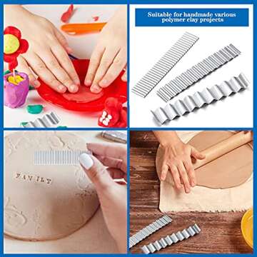 Flexible Polymer Clay Cutters for Creative DIY Crafting