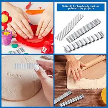 Flexible Polymer Clay Cutters for Creative DIY Crafting