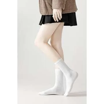 ACCFOD Women's Crew Socks - Stylish & Comfortable Socks