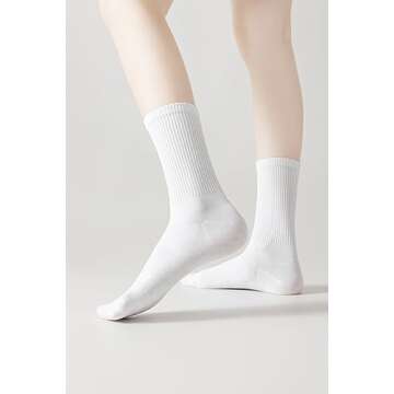 ACCFOD Women's Crew Socks - Stylish & Comfortable Socks