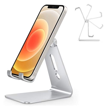 OMOTON Adjustable Cell Phone Stand with Anti-Slip Base Effects