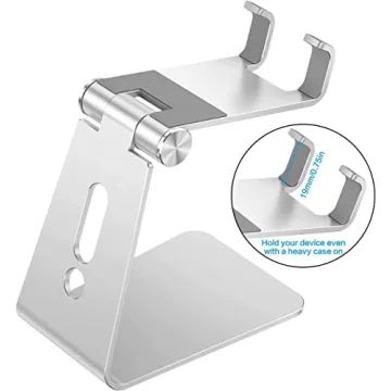 OMOTON Adjustable Cell Phone Stand with Anti-Slip Base Effects