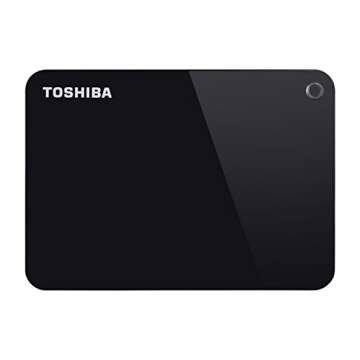 Toshiba (HDTC940XK3CA) Canvio Advance 4TB Portable External Hard Drive USB 3.0, Black