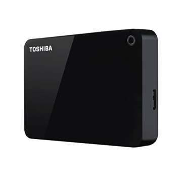 Toshiba (HDTC940XK3CA) Canvio Advance 4TB Portable External Hard Drive USB 3.0, Black
