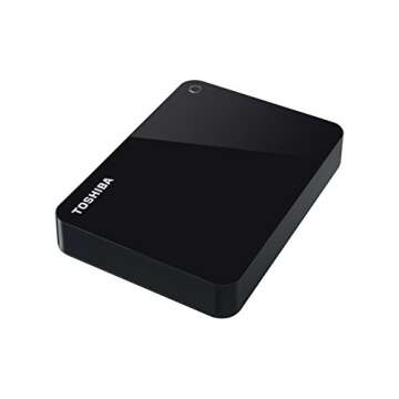 Toshiba (HDTC940XK3CA) Canvio Advance 4TB Portable External Hard Drive USB 3.0, Black