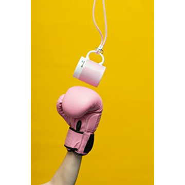 Pantone Coffee Mug - Colorful Porcelain Mug - 12 oz Light Pink 182