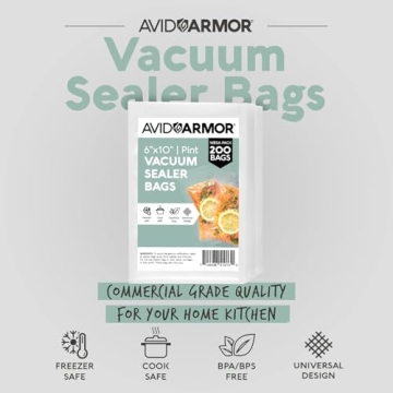 Avid Armor Premium Vacuum Sealer Bags for Effortless Food Storage