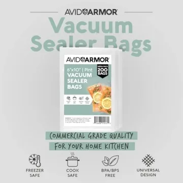 Avid Armor Premium Vacuum Sealer Bags for Effortless Food Storage