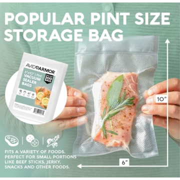 Avid Armor Premium Vacuum Sealer Bags for Effortless Food Storage