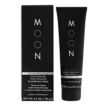 MOON Fluoride Free Whitening Toothpaste - Gentle & Effective