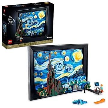 LEGO Starry Night Set - Unique 3D Art & Home Décor