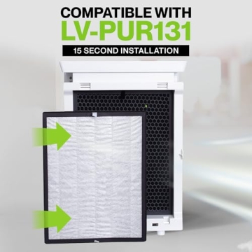 Durabasics Replacement Filters for Levoit Air Purifiers