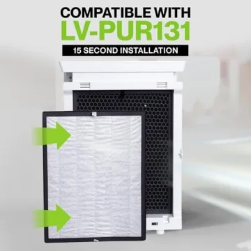 Durabasics Replacement Filters for Levoit Air Purifiers