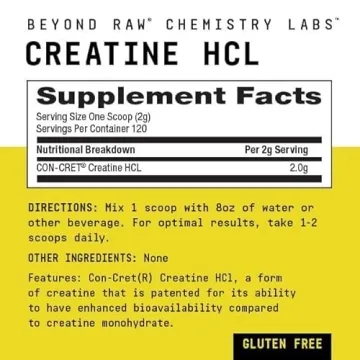 Beyond Raw Creatine HCl Powder | Boost Muscle Strength & Energy