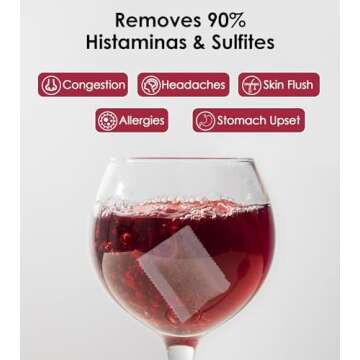 Eliminate Wine Headaches with Yarkor Filters - 12 Pack