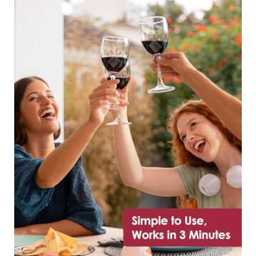 Yarkor Wine Filter 12 Packs for Headache-Free Drinking