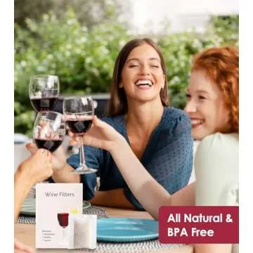 Yarkor Wine Filter 12 Packs for Headache-Free Drinking