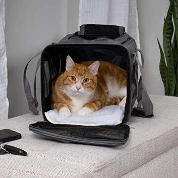 Sherpa Original Deluxe Travel Pet Carrier for Cats and Small Dogs