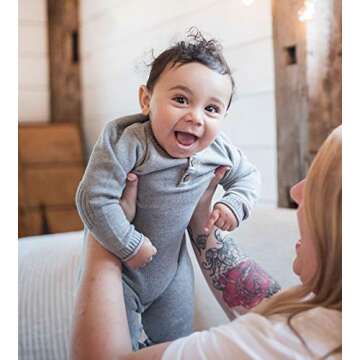 Burt's Bees Baby Organic Kimono Jumpsuit for Infants