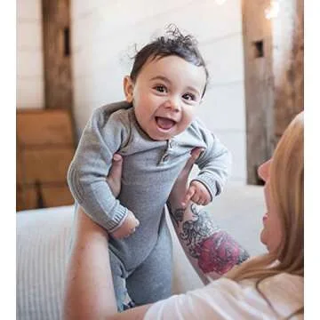 Burt's Bees Baby Organic Kimono Jumpsuit for Infants