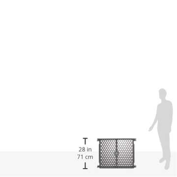 Regalo Plastic 192-Inch Super Wide Adjustable Baby Gate and Play Yard, 2-In-1, Bonus Kit, Includes 4 Pack of Wall Mounts-4 Count (Pack of 1)