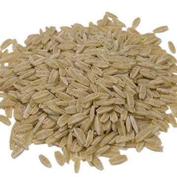 Agrozimi Traditional Greek Pasta Spelt Sampler - 1 Spelt Hilopites Greek Fettucine + 2 Spelt Krithar...