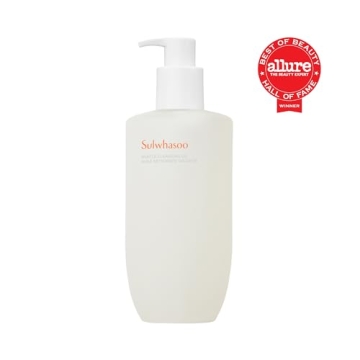 Sulwhasoo Gentle Cleansing Oil: Silky, Hydrating, Removes Waterproof Makeup & SPF, 6.76 Fl. Oz.