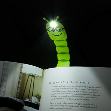Gifts for Readers & Writers Flexilight Pal 2-in-1 LED Reading Light | Bookmark & Clip-On Book Light | Portable Reading Lamp for Children & Adults | Essential Book Accessories | Gift for Book Lover