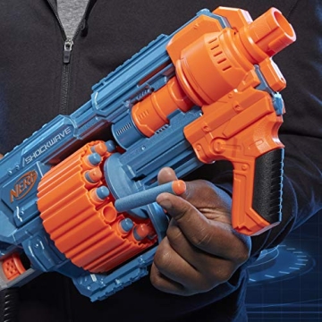 NERF Elite 2.0 Shockwave Blaster - Fun Outdoor Toy
