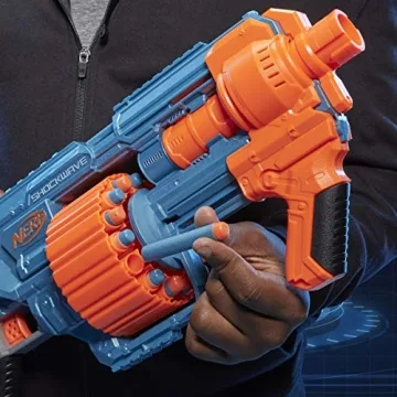 NERF Elite 2.0 Shockwave Blaster - Fun Outdoor Toy