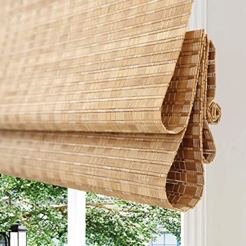 Custom Bamboo Roman Shades – Eco-Friendly & Elegant Window Treatments