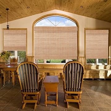 Eco-Friendly Custom Bamboo Roman Shades for Any Home