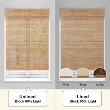 Eco-Friendly Custom Bamboo Roman Shades for Any Home