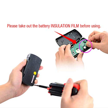 allsun Manual Range Mini Digital Multimeter EM3081 Compact Tool