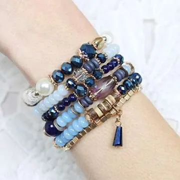 Elegant RIAH FASHION Multi-Layer Bracelets for Stylish Gifts