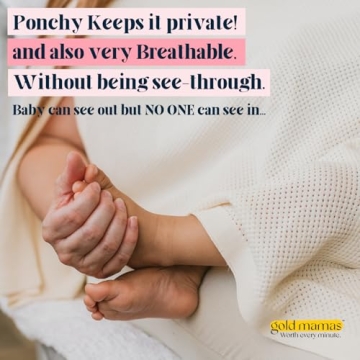 Stylish & Breathable Nursing Cover for Moms - Gold Mamas