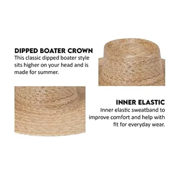 Lack of Color Palma Boater Hat for Stylish Summer Days